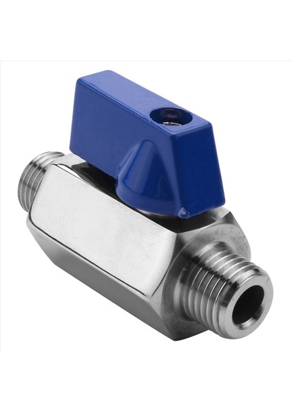 6x Paslanmaz Çelik Bilyalı Valf - 1/4 Inç Npt Iplik Erkek Küçük Mini Top Valfı (1/4inch Erkek ve Erkek) (Yurt Dışından) modelleri
