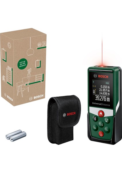 Plr 40 C Uzaklık Ölçer (40 M'ye Kadar Mesafeyi Ölçme, Bağlantısı, Ölçüm Fonksiyonları)