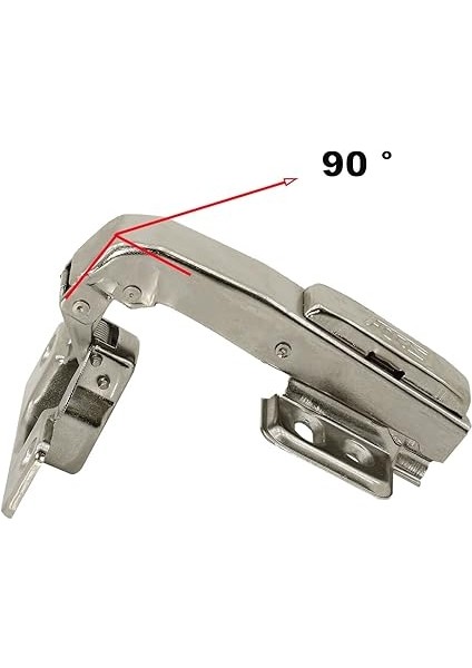 90 Derece Frenli Dolap Kapak Menteşesi Pistonlu Tas Menteşe indirimleri