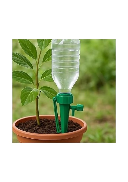 Store Bitki Sulama Aparatı, Ayarlanabilir Musluklu, Su Hazneli, Sağlam Plastik, Kolay Kurulum, Bahçe ve Saksı Bitkileri Için (Pet Şişeyle Birlikte) modelleri