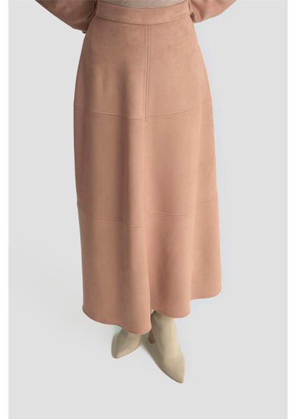 Ceketli Süet Takım 25KD1703 Taba indirimleri