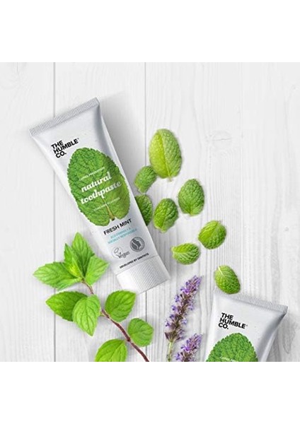 The Humble Co Doğal & Vegan Yetişkinler Için Naneli Diş Macunu Komple Bakım 75 ml fiyatları