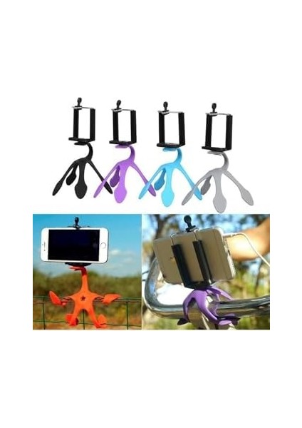 5 Ayaklı Portatif Telefon Tutucu Telefon Tutacağı Tutacak modelleri