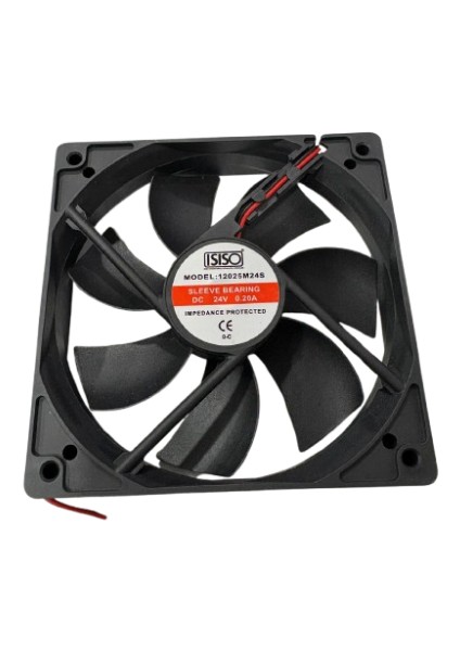 Isıso 24V 120X120X25 mm Fan