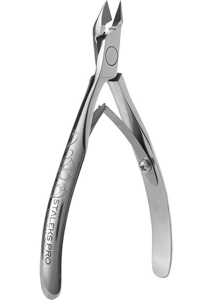 Staleks Pro - Özel 20 Profesyonel Kütikül Nippers 8 mm (Fior Di Magnolia)