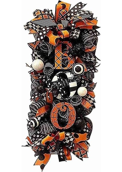 Cadılar Bayramı Swag Çelenk Sonbahar Çelenk Cadılar Bayramı Swag Çelenk Ön Kapı Cadılar Bayram (Yurt Dışından)