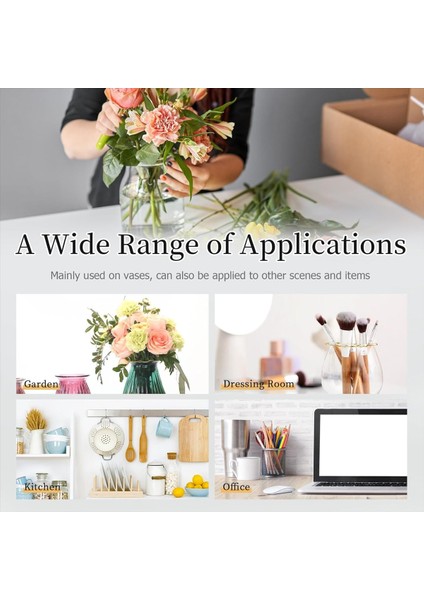 Çiçek Aralıklı Tutucu Çiçek Düzenleme Tutucu Buket Twister Bitki Fiksasyonu Için Yeniden Kullanılabilir Çiçek Kapak Malzemeleri Altın (Yurt Dışından) modelleri