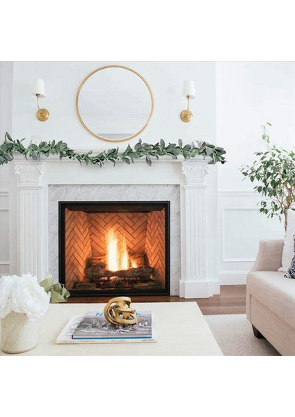 2x 6 7 Ft Kuzular Kulak Garland Yapay - Etli Garland - Sonbahar Okaliptüs Çelenk - Yaprak Manto Çelenk (Yurt Dışından) fırsatları