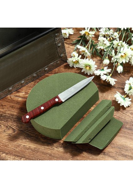 4pcs Çiçek Köpük Blokları 6 5 Inç Yuvarlak Kuru Çiçek Köpük Yapay Çiçekler Düğün Koridoru Çiçekleri Için Parti Dekorasyonu (Yurt Dışından) fırsatları