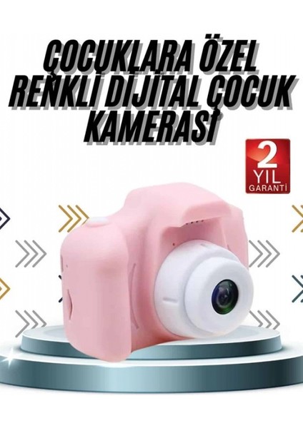 Çocuklara Özel Fotoğraf ve Video Çeken Mini Çok Renkli Fotoğraf Makinesi fiyatları