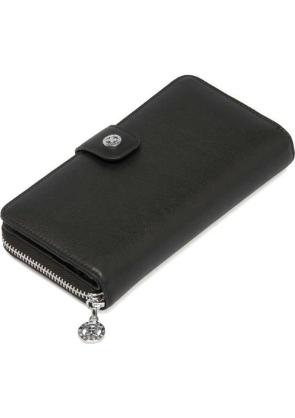 Siyah Hakiki Deri Kadın Cüzdan - S1CB00005789-A55 indirimleri