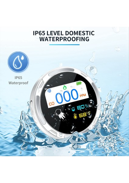 Karbon Monoksit Dedektörü Ev Hava Kalitesi Monitörü Taşınabilir Karbon Monoksit Dedektörü Siyah (Yurt Dışından) indirimleri