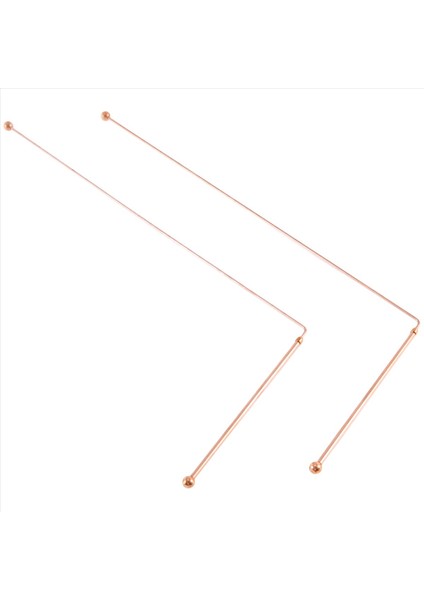 Bakır Dowsing Çubukları -% 99 9 Saf Bakır 4pcs Çubuklar Enerji Su Cadısı Dedektörü (Yurt Dışından) fiyatları