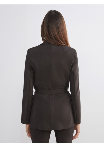 Yeni Sezon Beli Kuşaklı Kadın Blazer Ceket fırsatları