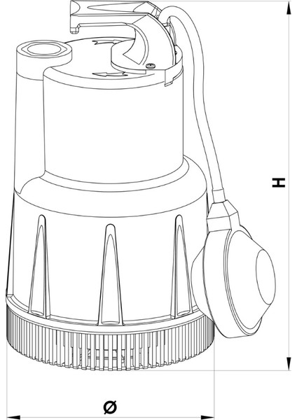 0.37 Kw Drenaj Dalgıç Pompa Sdf5 fırsatları