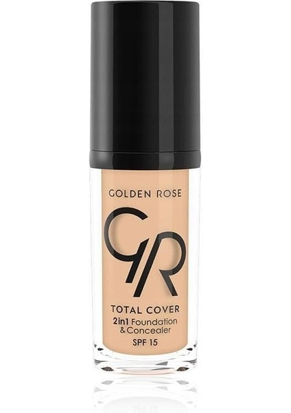 Golden Rose Total Cover 2ın1 Foundation&concealer No:02 - Fondöten modelleri