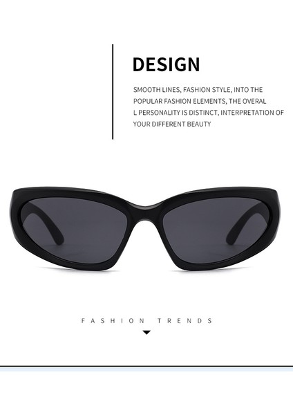 Yeni Fütüristik Y2K Sıcak Kız Güneş Gözlükleri Bisiklet Punk Spor Internet Ünlü Güneş Gözlükleri Kadın Sınır Ötesi Modaya Uygun Gözlükler (Yurt Dışından) fırsatları