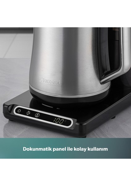 Teabot 1785H Otomatik Çay Makinesi Krom indirimleri