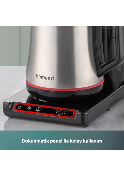 Teabot 1786H Otomatik Çay Makinesi Siyah indirimleri