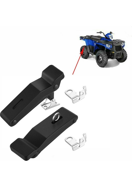 2877447 Esnek Kauçuk Ön Depolama Rafı Mandalı 4inch Polaris Sportsman Için 500 550 800 850 1000 (4 Paket) (Yurt Dışından) modelleri
