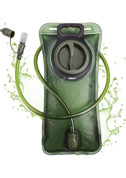 Yeni 2l Spor Bisiklet Su Torbası Koşu Dağcılık Kamp Gıda Sınıfı Eva Su Torbası (Yurt Dışından)