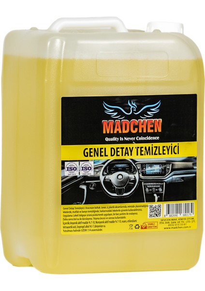 Çok Amaçlı Araç Temizleyici 5 Lt