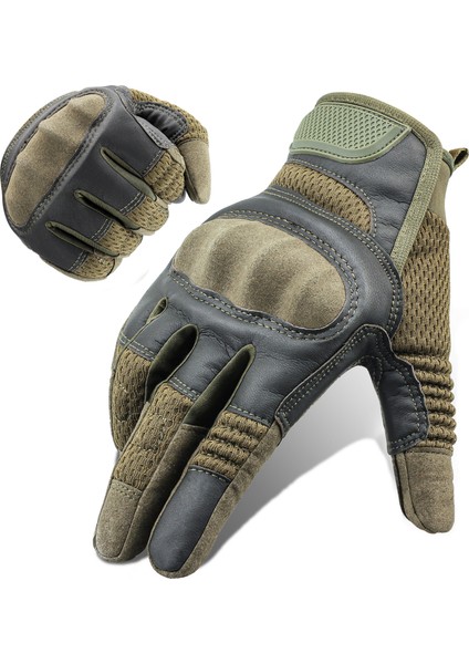 Yeni Yetişkin Taktik Eldivenler Açık Spor Kaymaz Dağcılık Tırmanma Dokunmatik Ekran Motosiklet Bisiklet Eldivenleri (Yurt Dışından)