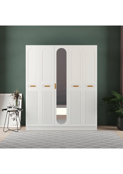 Pera 5 Kapaklı Eko Gardırop - Mdf Kapak fiyatları