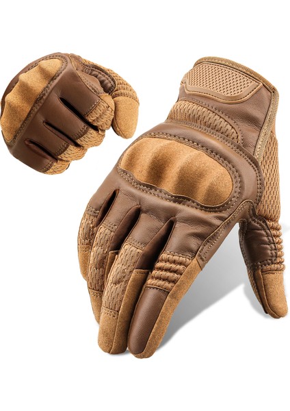Yeni Yetişkin Taktik Eldivenler Açık Spor Kaymaz Dağcılık Tırmanma Dokunmatik Ekran Motosiklet Bisiklet Eldivenleri (Yurt Dışından)