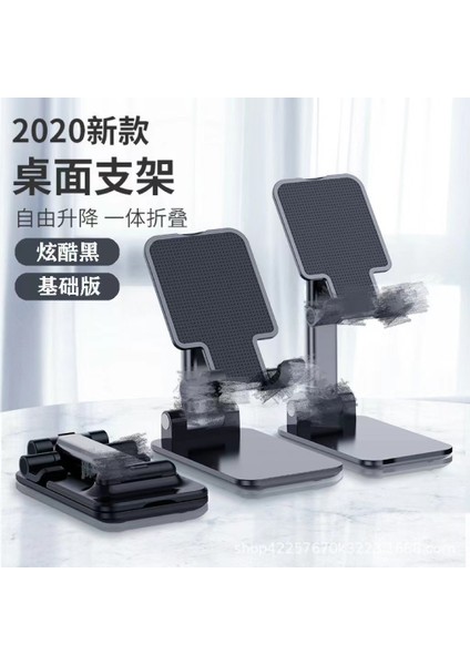 Yeni Cep Telefonu Tutucu Masaüstü Cep Telefonu Tutucu Tembel Adam Taşınabilir Katlanabilir Tablet Destek Standı (Yurt Dışından)