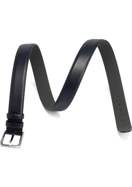 Lacivert Hakiki Deri Erkek Kemer - S1EK00000301-C3A