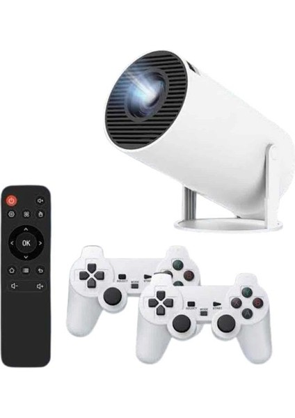 Projeksiyon Cihazı Video Oyun Konsolu 8 GB Hafıza LCD Ekran Kumandalı - CHT8889-4461