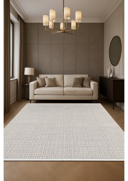 Veranda Salo Krem Gri Modern Salon ve Oturma Odası Halısı fiyatları