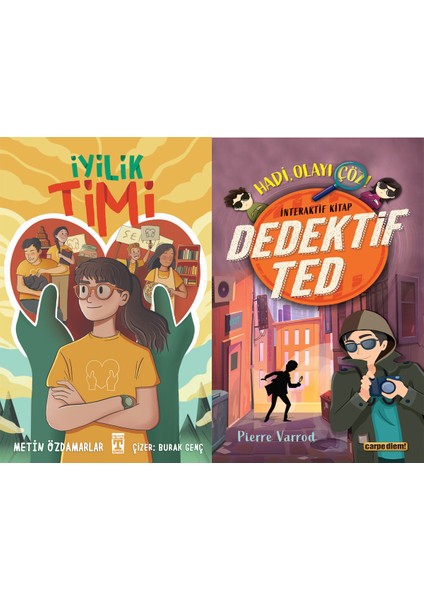 Iyilik Timi (Metin Özdamarlar) ve Dedektif Ted-Hadi Olayı Çöz! (Pierre Varrod)