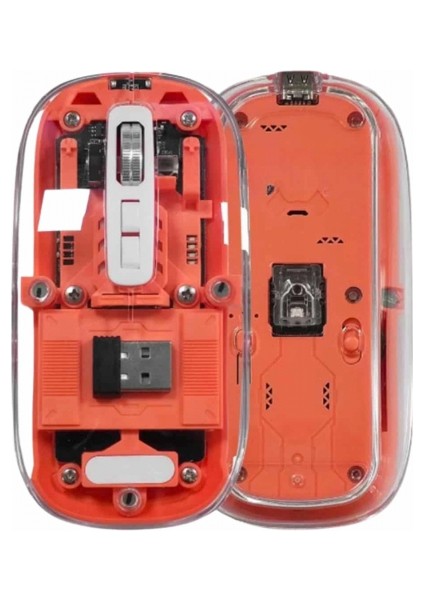 Kablosuz Mouse Fare Şarjlı Bluetooth Wireless Çift Modlu Sessiz modelleri