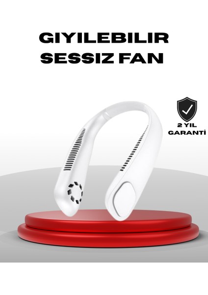 9000MAH Şarjlı Boyun Tipi Taşınabilir Vantilatör - ?68?45E6-3G7168