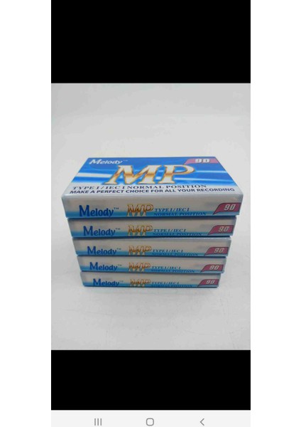90 Lık Boş Teyp Kaset modelleri