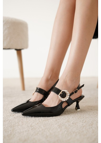 Ibiza Lüx Toka Detaylı Kadın Topuklu Ayakkabı fiyatları