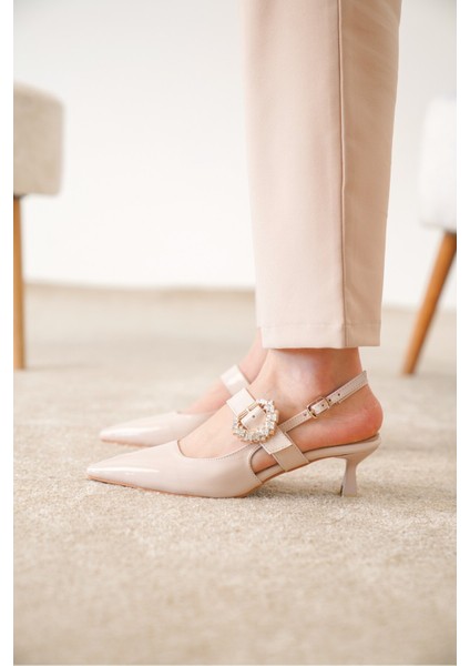 Ibiza Lüx Toka Detaylı Kadın Topuklu Ayakkabı fiyatları