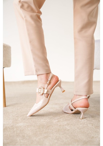 Ibiza Lüx Toka Detaylı Kadın Topuklu Ayakkabı fırsatları