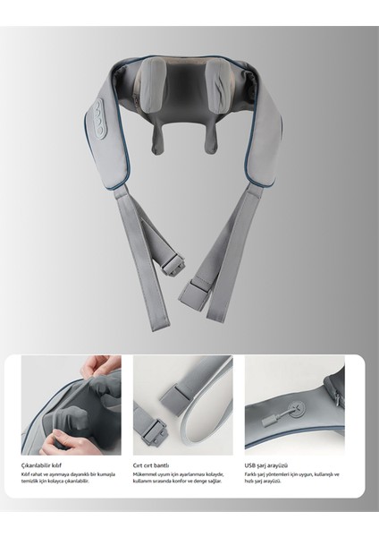 Vnb-01 U Tipi Ergonomik Boyun Masaj Cihazı - ?52?50E9-2G6752 modelleri