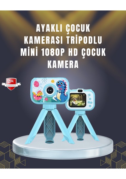 2 Inç Ekranlı Çocuk Kamerası – Çizgi Film Efektli ve Müzik Çalar Özellikli - ?31?56E0-1G3