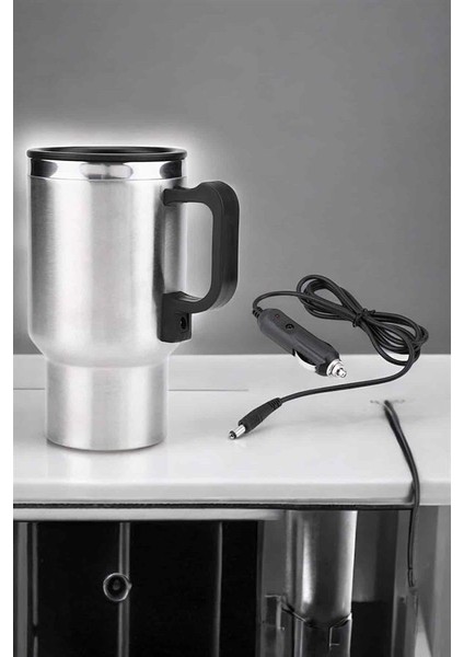 Kettle Kapaklı Araç Içi Termos Tüm Arabalara Uyumlu Çakmaklık Girişli Su Is? - ?96?75E0-0G1