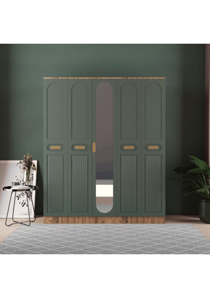 Pera 5 Kapaklı Eko Gardırop - Mdf Kapak fiyatları