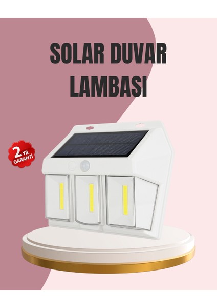 Güneş Enerjili Bahçe ve Duvar Aydınlatma – BK-618-3 LED Lamba - ?79?78E2-7G4579