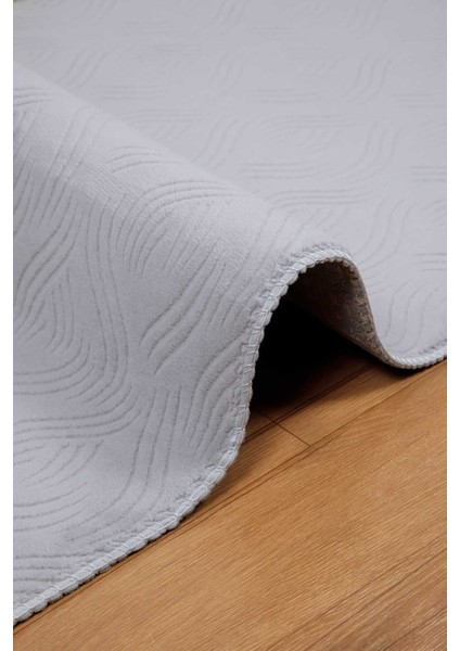 Bukle Kabartmalı Rölyef Kaymaz Tabanlı Yıkanabilir Salon,mutfak,koridor Bej Rayne Yolluk modelleri