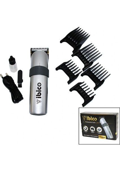 Saç - Sakal Kesme Traş Makinesi Fiş Şarjlı - 2 Kademeli Hız Ayarı (5047)