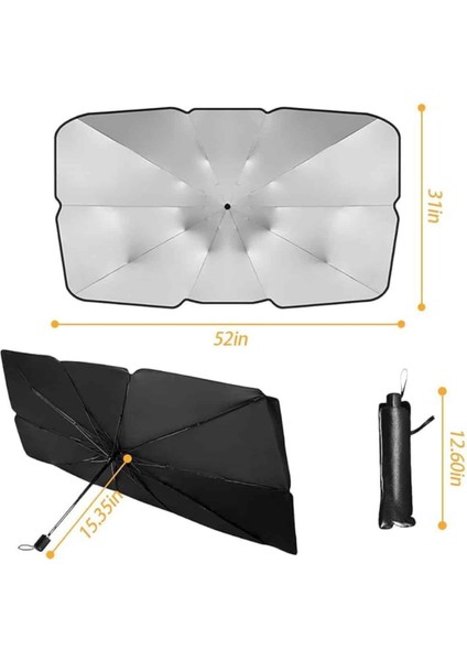 Yeni Nesil Tüm Araç Modellerine Uygun Oto Şemsiye Katlanabilir Uv Işınlarına K - ?48?94E5-1G2 indirimleri