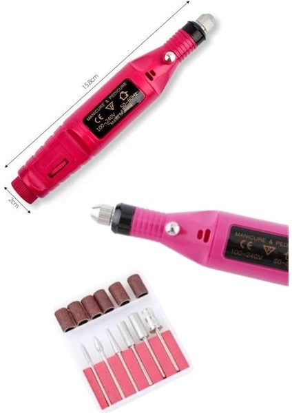 Protez Tırnak Ayak Nasır ve Tırnak Mantar Makinesi Elektrikli 12V Tırnak Törpü - ?04?06E6-8G1 fırsatları