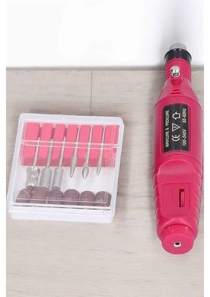 Protez Tırnak Manikür ve Pedikür Seti Elektrikli - ?06?19E8-6G9706